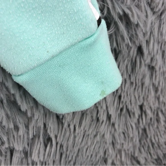 Rue21 Hoodie Womens Large Limited Edition Checkered Sleeve Kangaroo Pocket - Picture 11 of 13